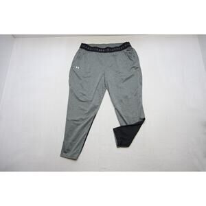 Under Armour Sweat Pants Gray Performance With Pockets Womens Sz XL